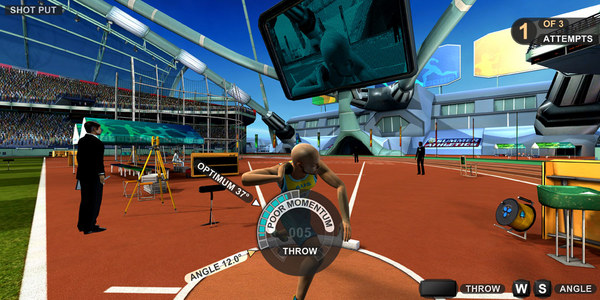 Screenshot z Summer Athletics
