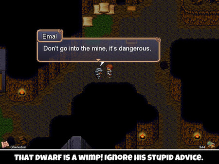 Screenshot z Aveyond 3-1: Lord of Twilight