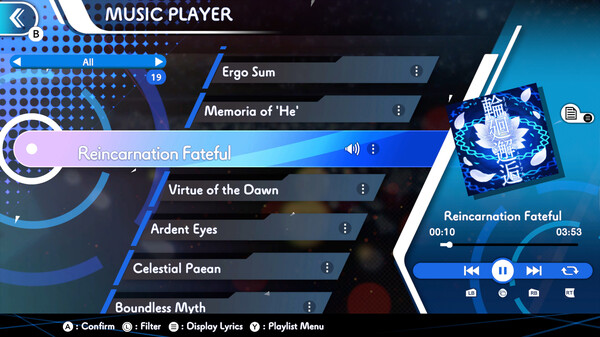 GUNVOLT RECORDS Cychronicle Song Pack 5 Lumen: ♪Sakura Efflorescence ♪Cyanotype ♪Tabula Rasa ♪Reincarnation Fateful