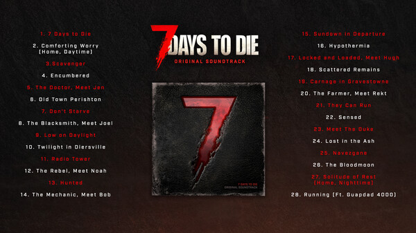 7 Days to Die - Soundtrack