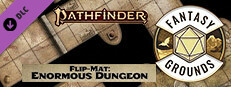 Fantasy Grounds - Pathfinder RPG - Pathfinder Flip-Mat - Enormous Dungeon Small Capsule Image