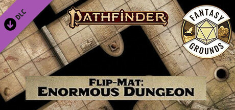 Fantasy Grounds - Pathfinder RPG - Pathfinder Flip-Mat - Enormous Dungeon