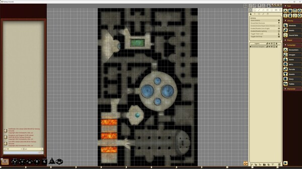 Fantasy Grounds - Pathfinder RPG - Pathfinder Flip-Mat - Enormous Dungeon