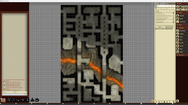 Fantasy Grounds - Pathfinder RPG - Pathfinder Flip-Mat - Enormous Dungeon