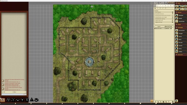 Fantasy Grounds - Pathfinder RPG - Pathfinder Flip-Mat - Crown of the Kobold King
