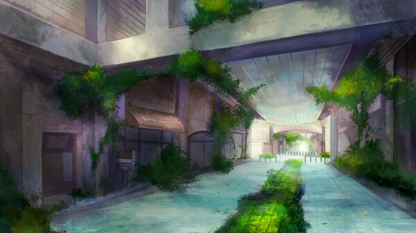 水没廃墟のピアノドロイド.