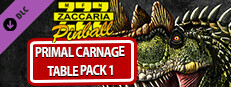 Zaccaria Pinball - Primal Carnage Table Pack