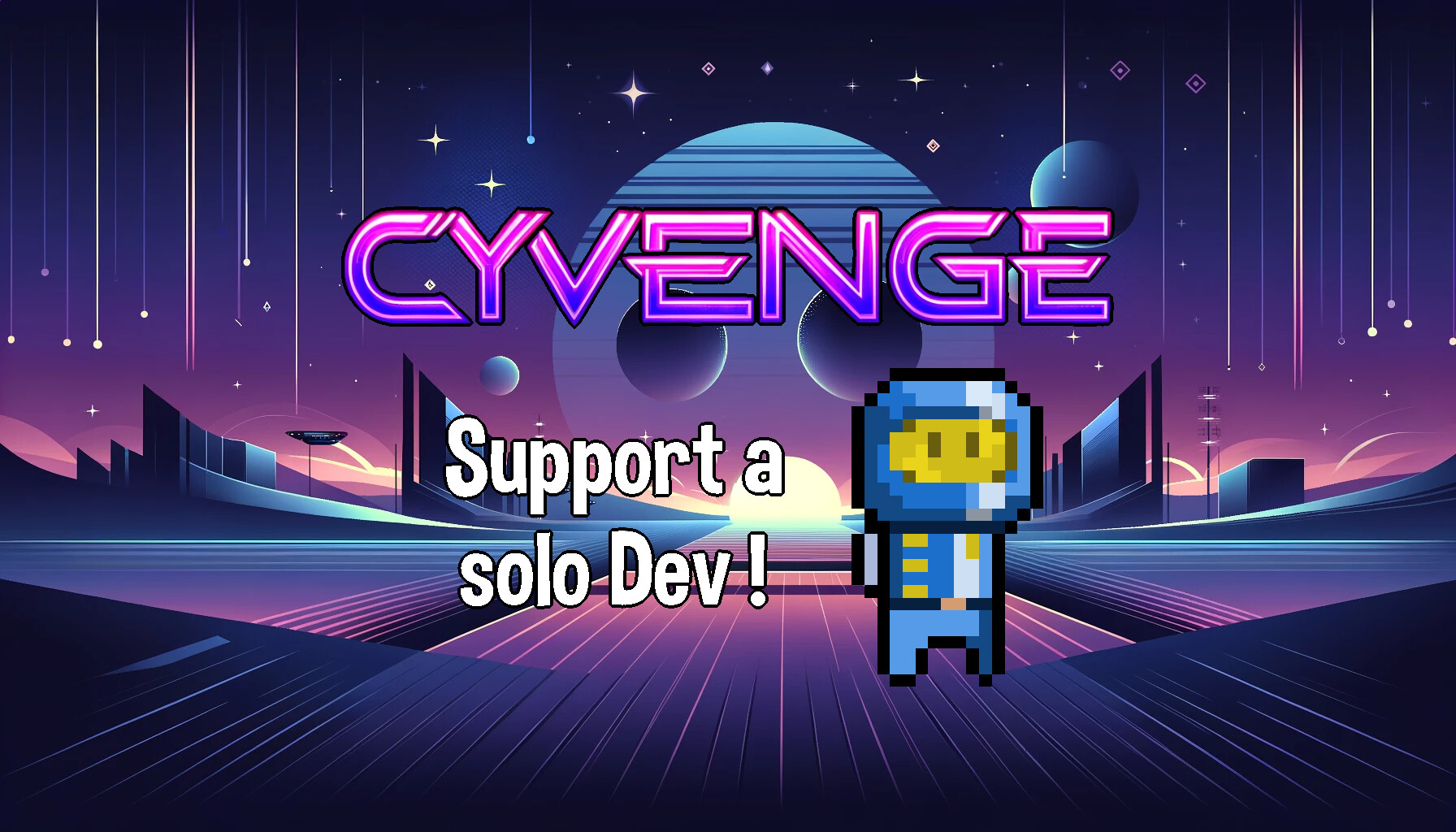 CyVenge - Support a solo Dev Featured Screenshot #1