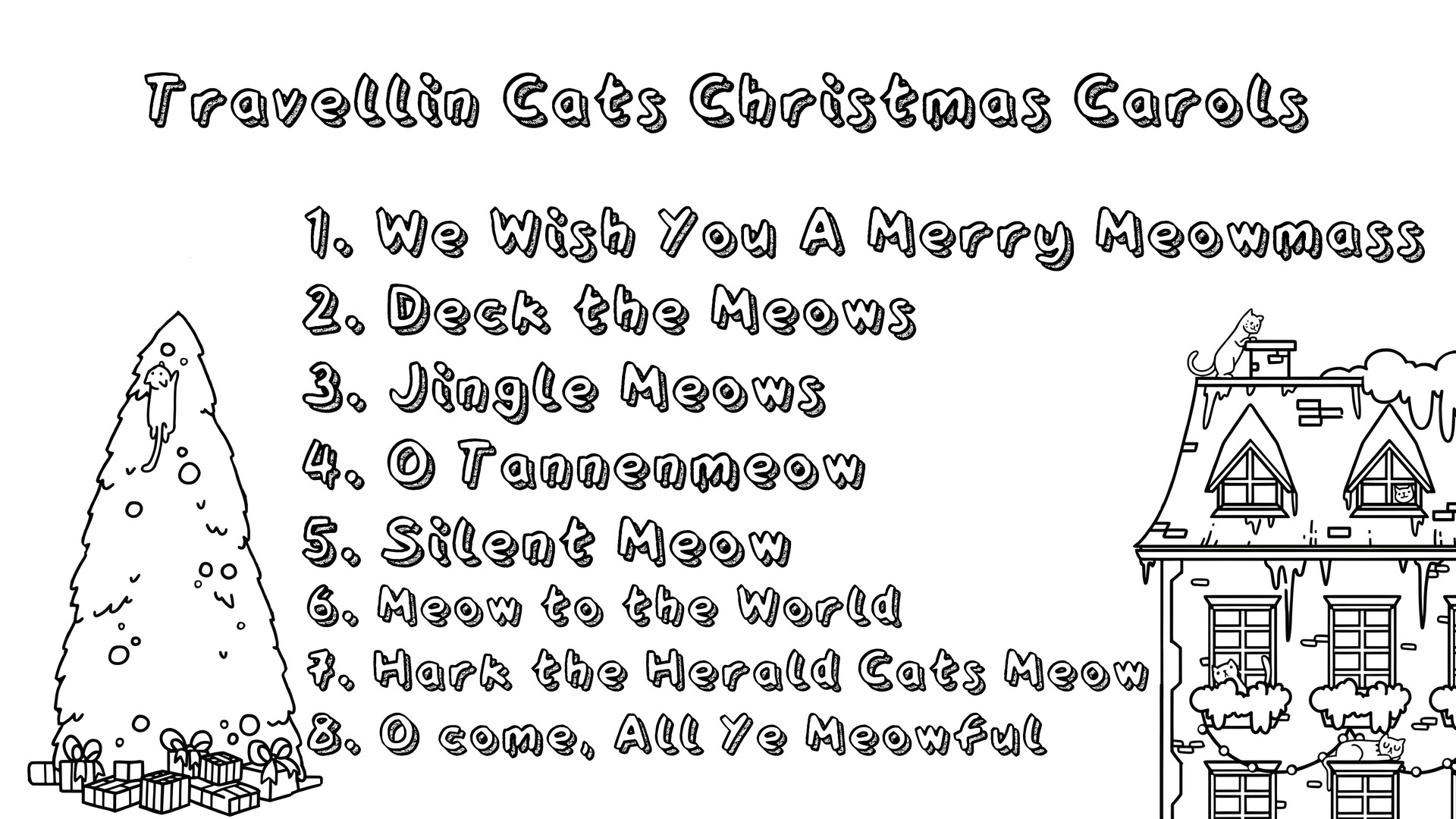 Cats Hidden in Jingle Jam - Christmas Carols Featured Screenshot #1