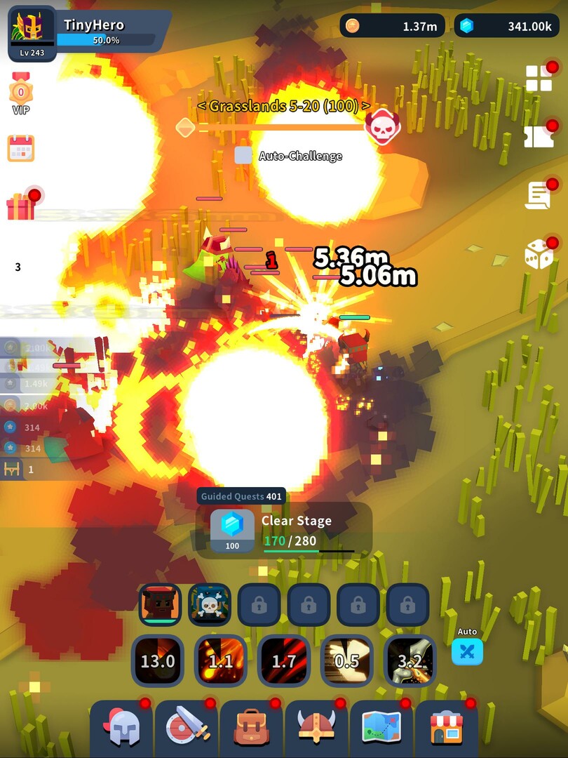 #3. Tiny Hero Idle (Steam) 由: Level84