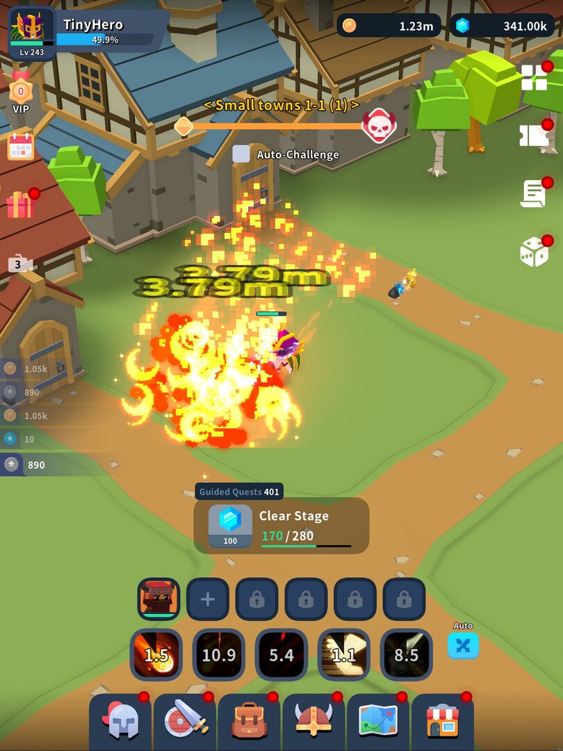 #5. Tiny Hero Idle (Steam) 由: Level84