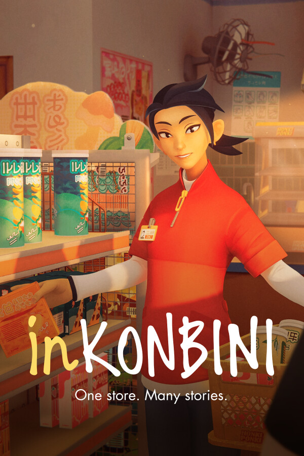 Capa de inKONBINI: One Store. Many Stories