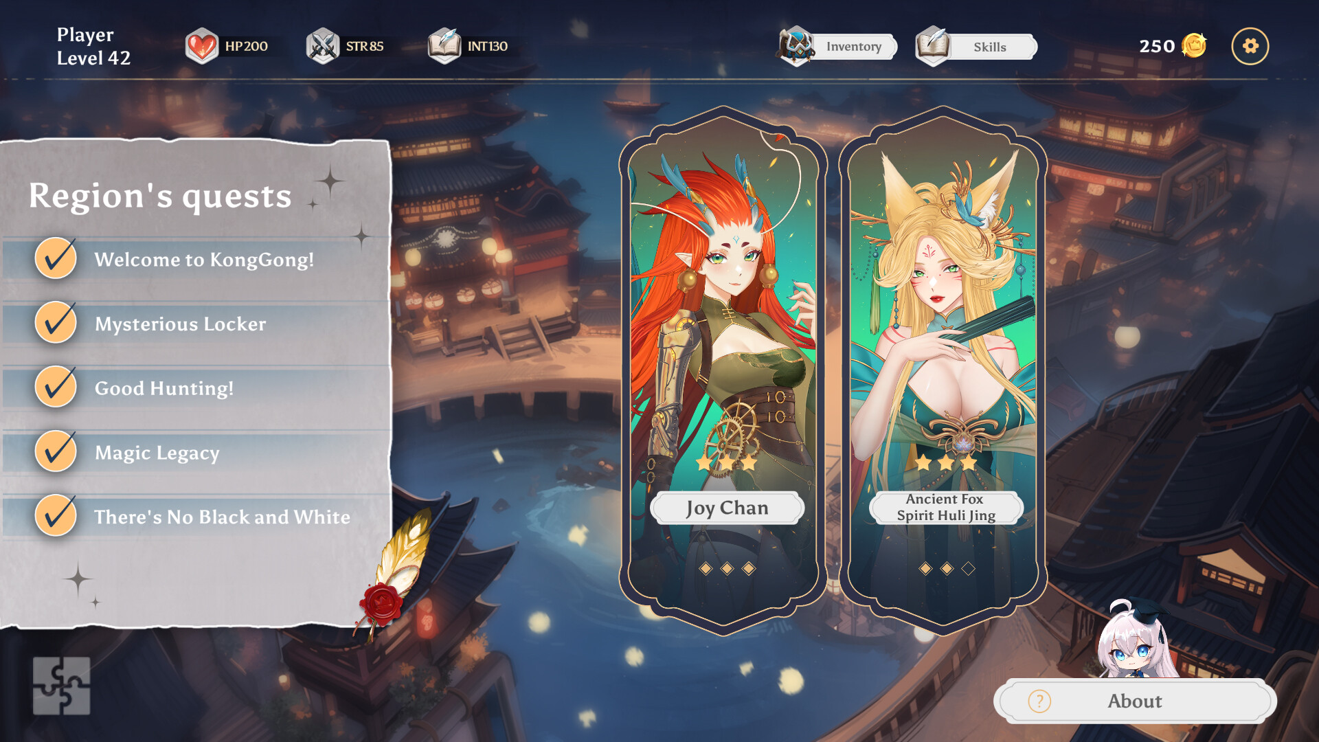 AURA: Hentai Cards - Revenge of the Fox Spirit DLC Featured Screenshot #1