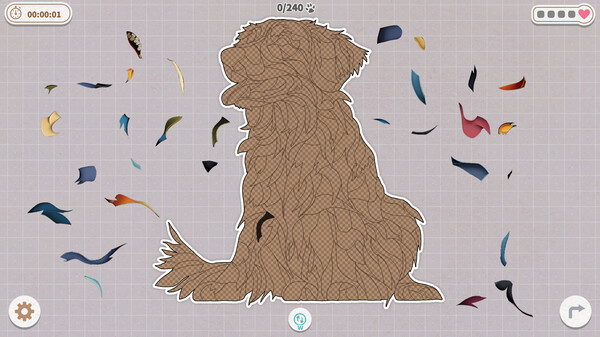 Скриншот 6 из игры Dogs Huddled Together 挤在一起的狗狗们