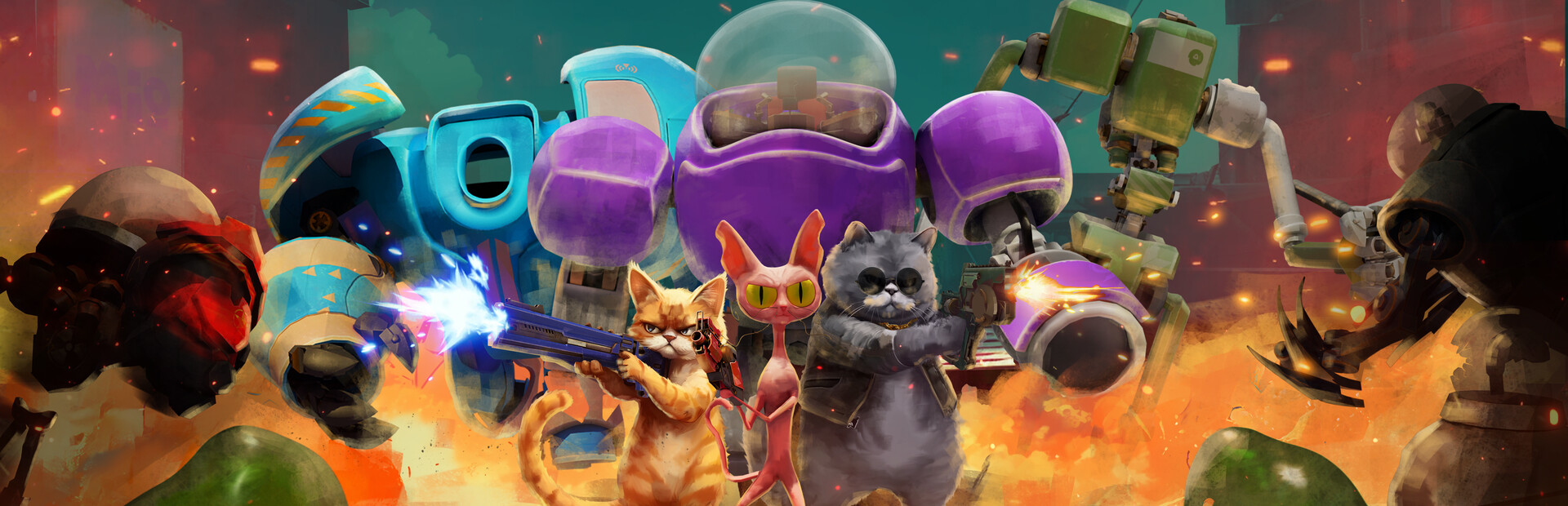 Cats, Guns & Robots