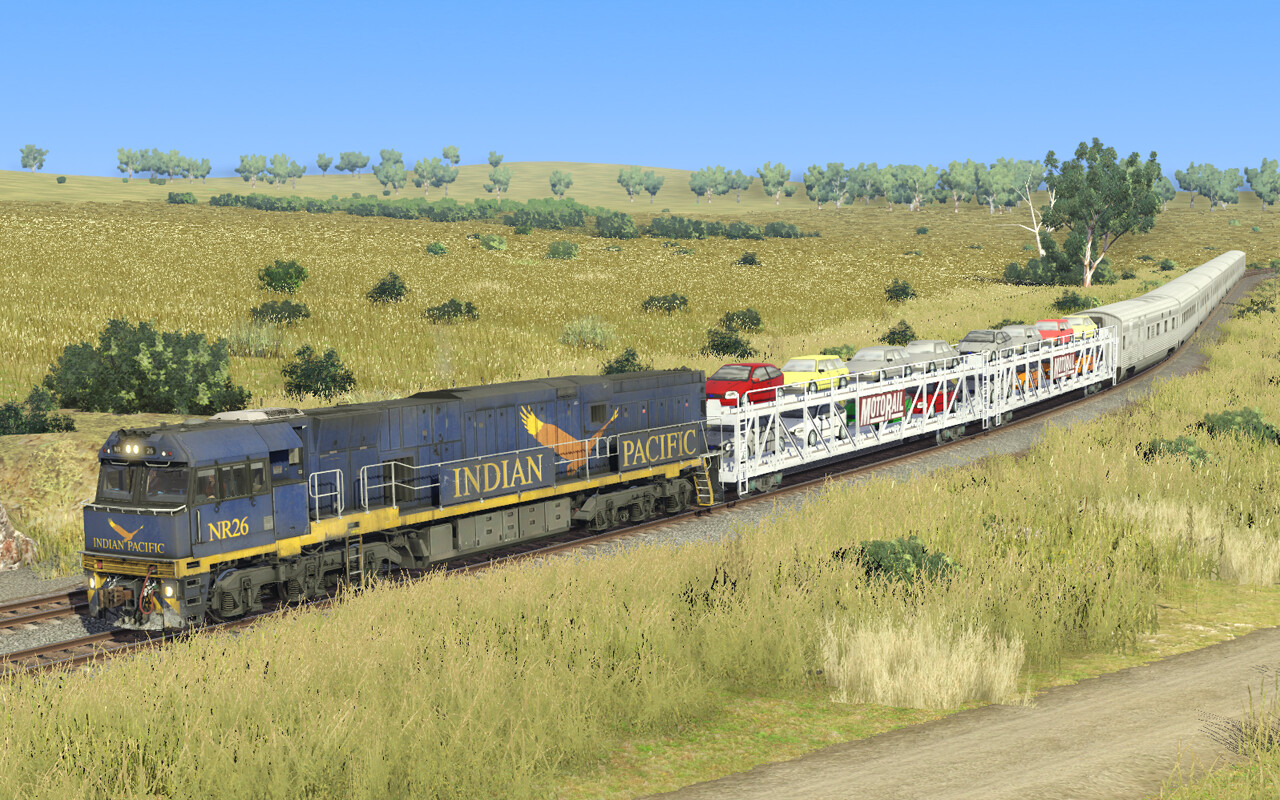 Trainz Plus DLC - NR Class Locomotive - JBR Indian Pacific Pack Featured Screenshot #1