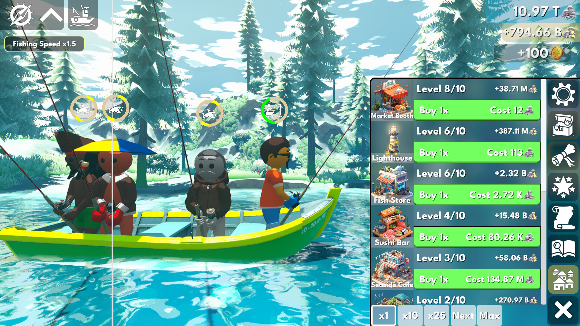 Idle Fishing screenshot #4