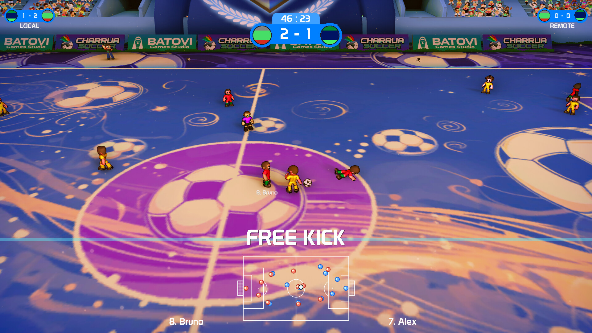 #3. Charrua Soccer - Mirror Edition (Steam) 由: BATOVI Games