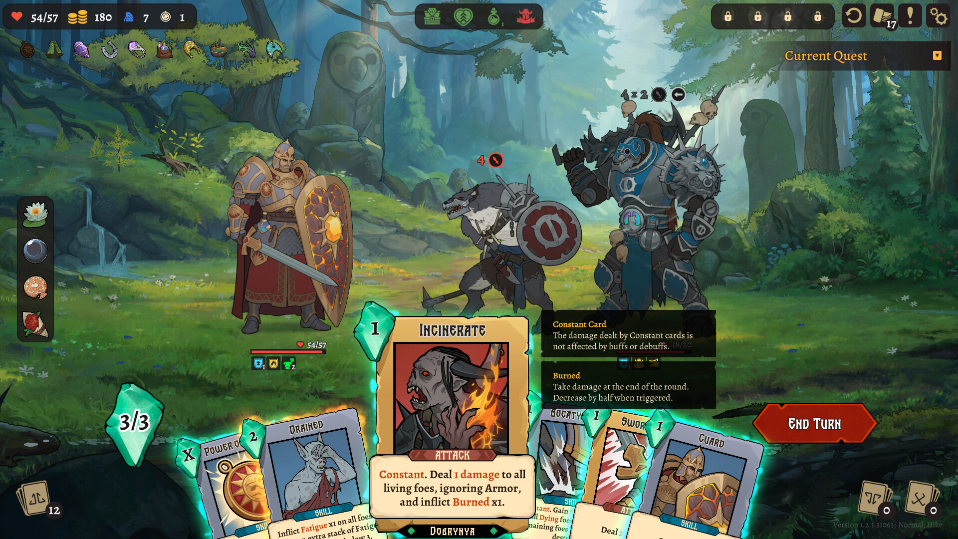 Deathless. The Hero Quest screenshot #6