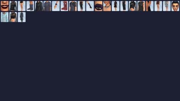 The Sims™ 4 Goth Galore Kit