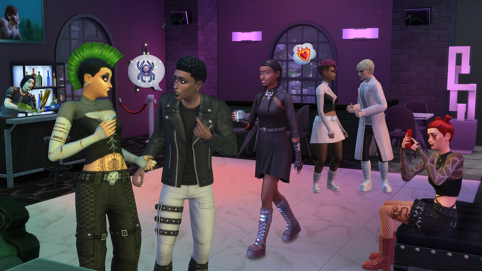 The Sims™ 4 Goth Galore Kit Featured Screenshot #1