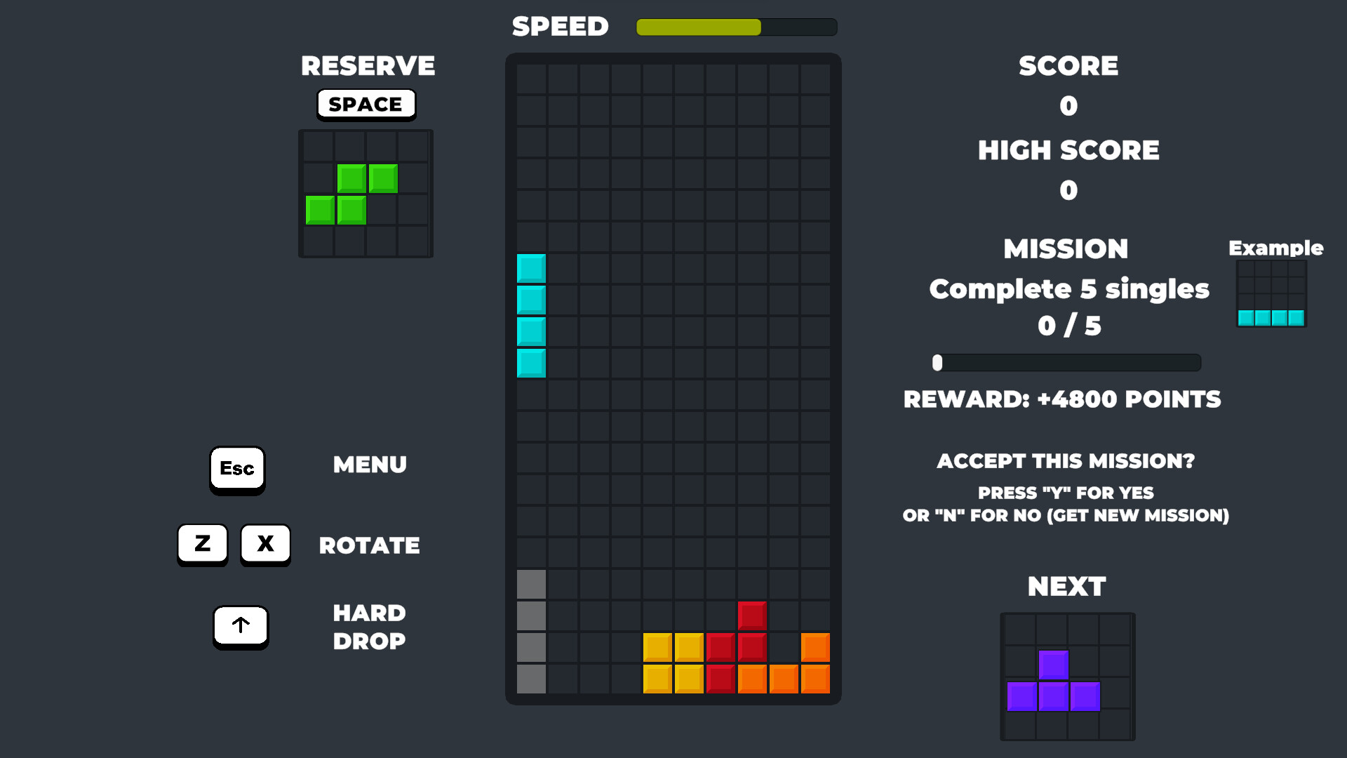 Flowtris screenshot #1