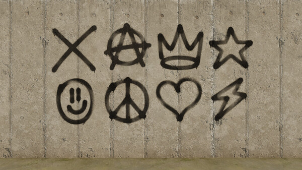 GameGuru MAX Modern Day Asset Pack- Graffiti