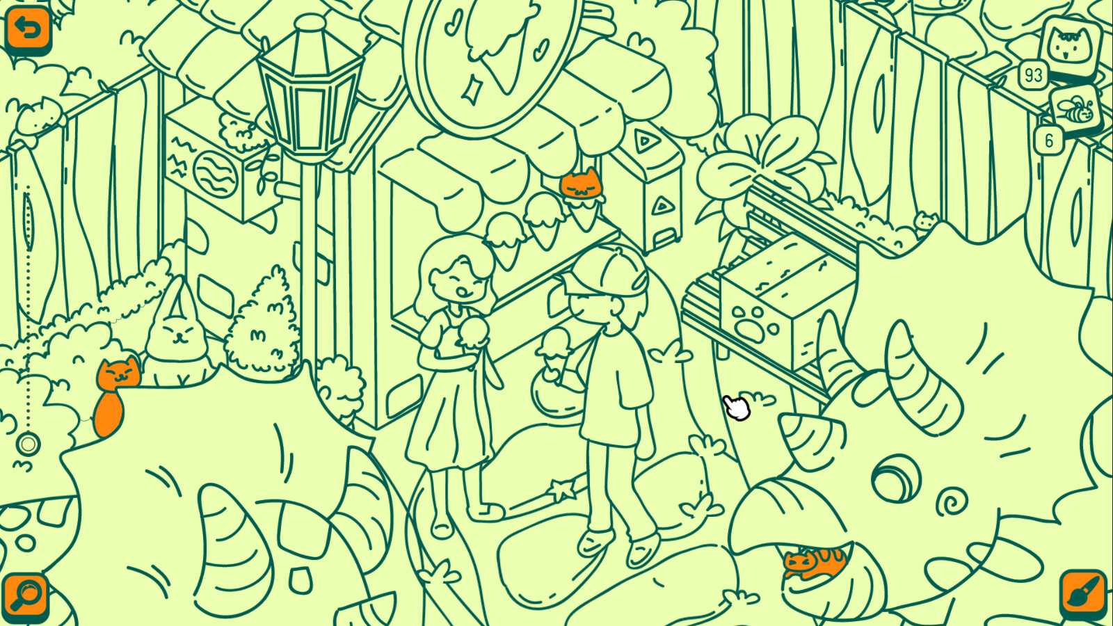 Cats and Seek: Dino Park screenshot #3