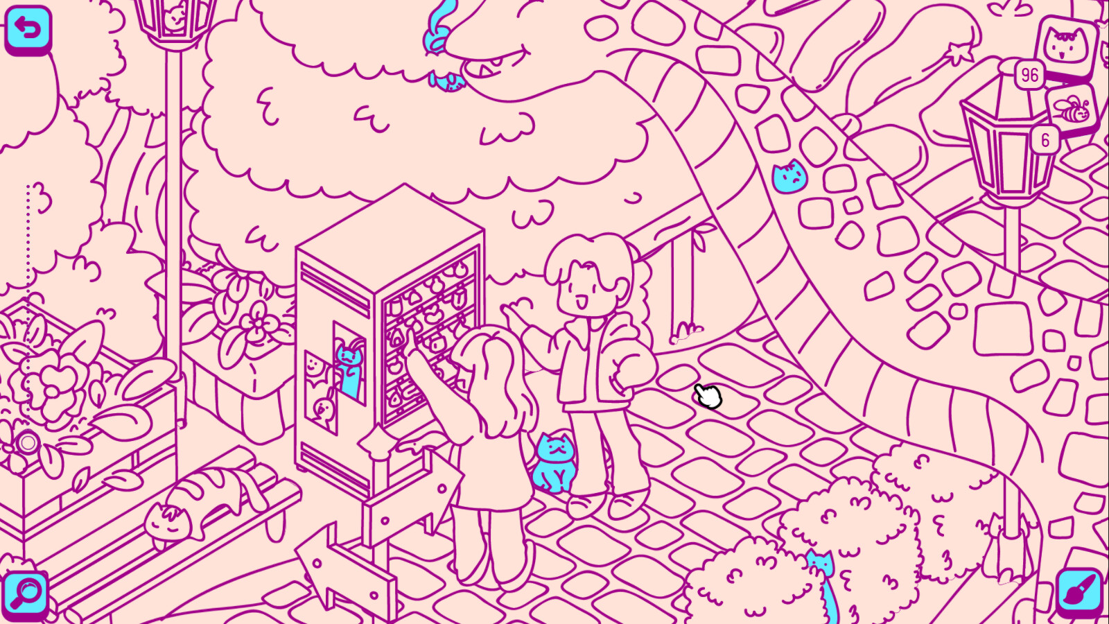 Cats and Seek: Dino Park Featured Screenshot #1