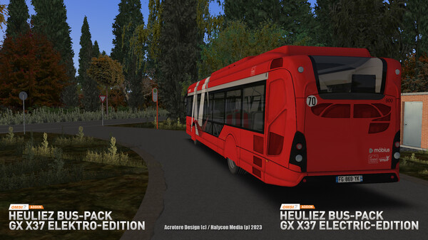 OMSI 2 Add-on Heuliez Bus-Pack GX x37 Elektro-Edition — скриншот 25