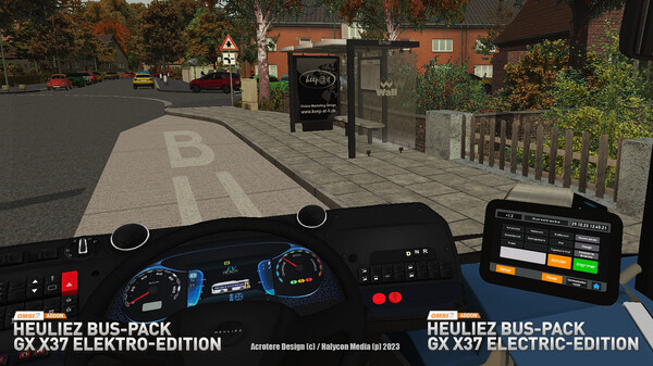 OMSI 2 Add-on Heuliez Bus-Pack GX x37 Elektro-Edition — скриншот 9