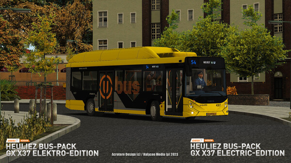 OMSI 2 Add-on Heuliez Bus-Pack GX x37 Elektro-Edition — скриншот 28