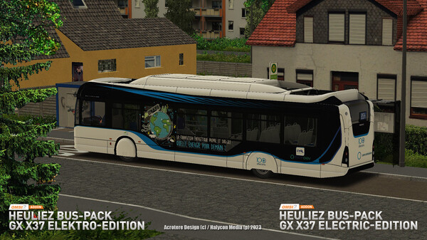 OMSI 2 Add-on Heuliez Bus-Pack GX x37 Elektro-Edition — скриншот 23