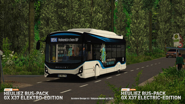 OMSI 2 Add-on Heuliez Bus-Pack GX x37 Elektro-Edition — скриншот 27