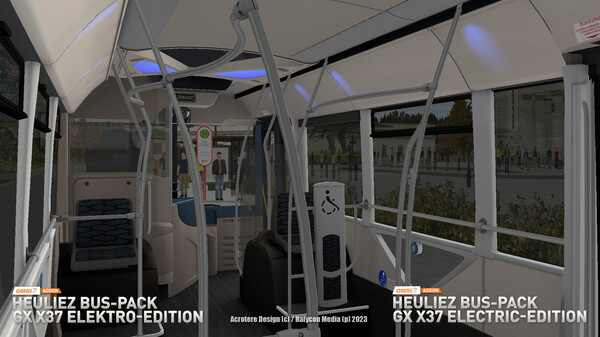OMSI 2 Add-on Heuliez Bus-Pack GX x37 Elektro-Edition — скриншот 11