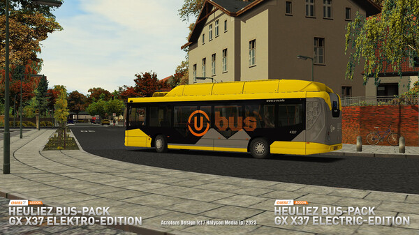 OMSI 2 Add-on Heuliez Bus-Pack GX x37 Elektro-Edition — скриншот 7