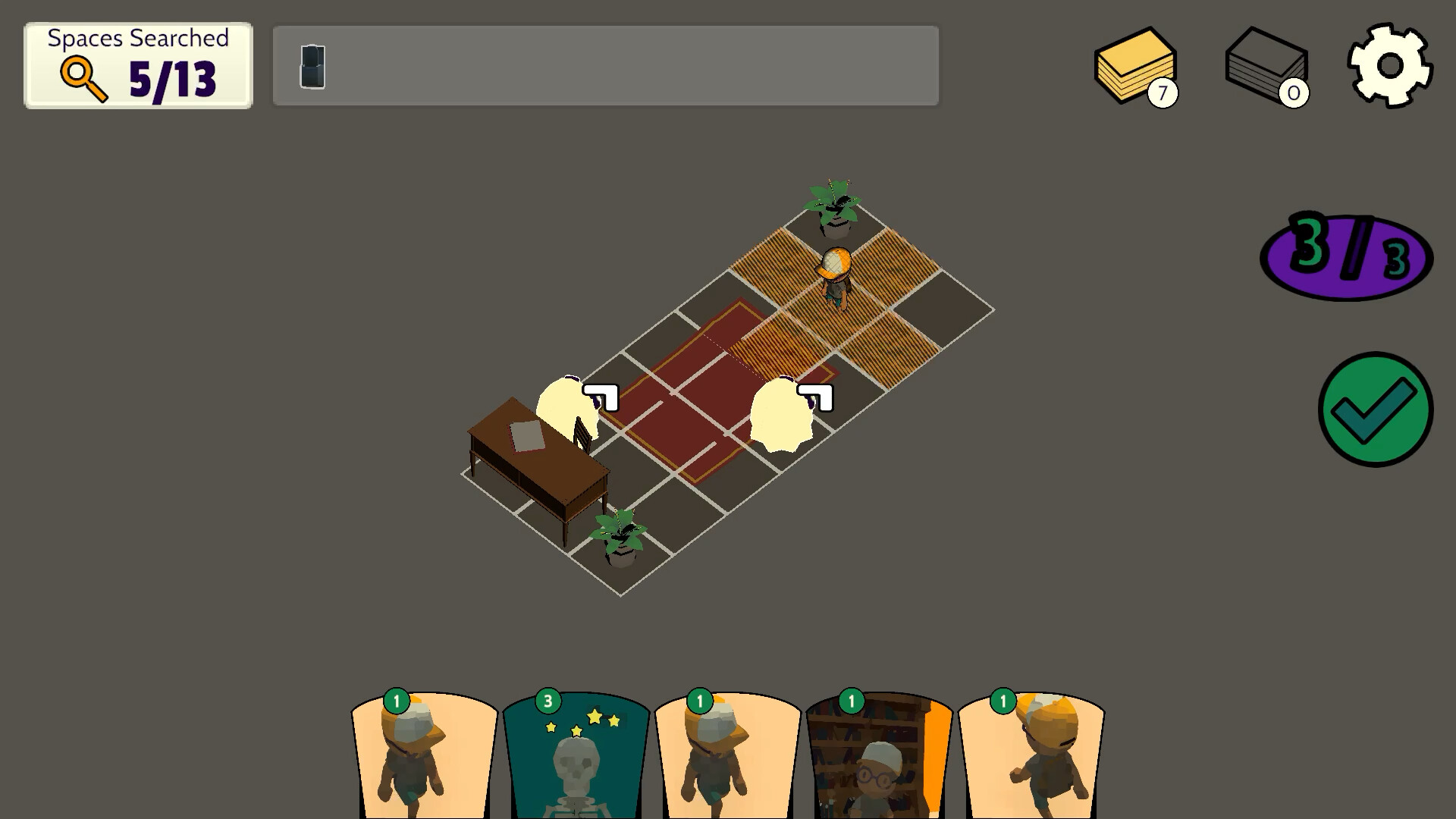 Screenshot of Scarred Mansion.