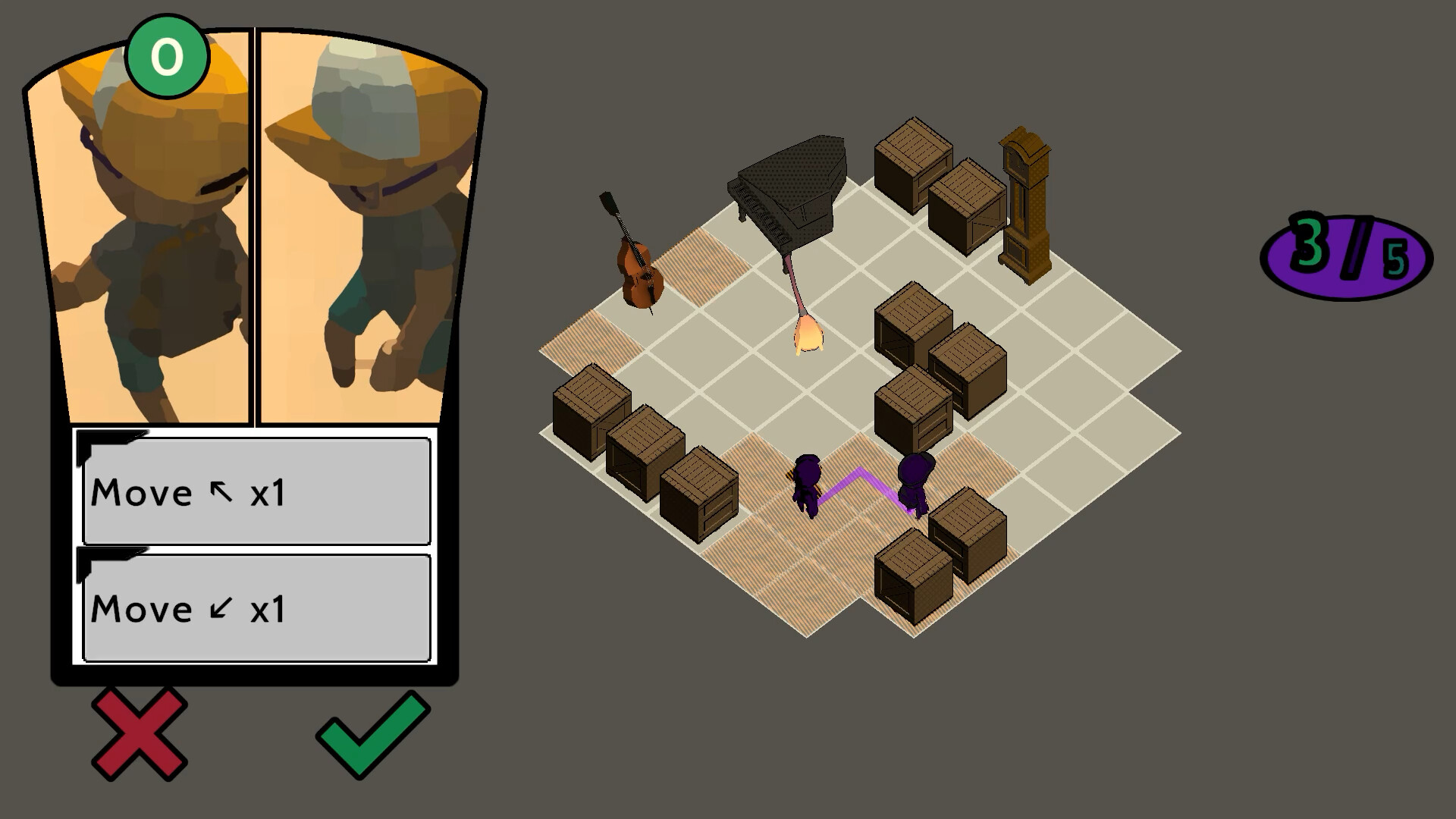 Screenshot of Scarred Mansion.