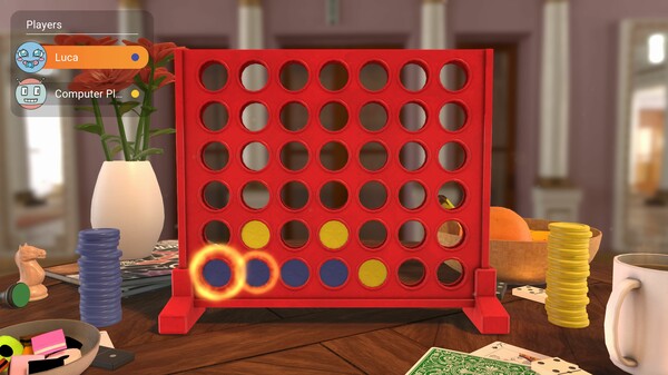 4 in a row game for Linux 1