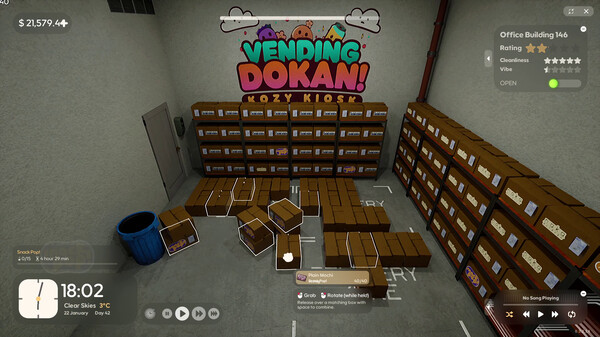 Screenshot z Vending Dokan!: Kozy Kiosk