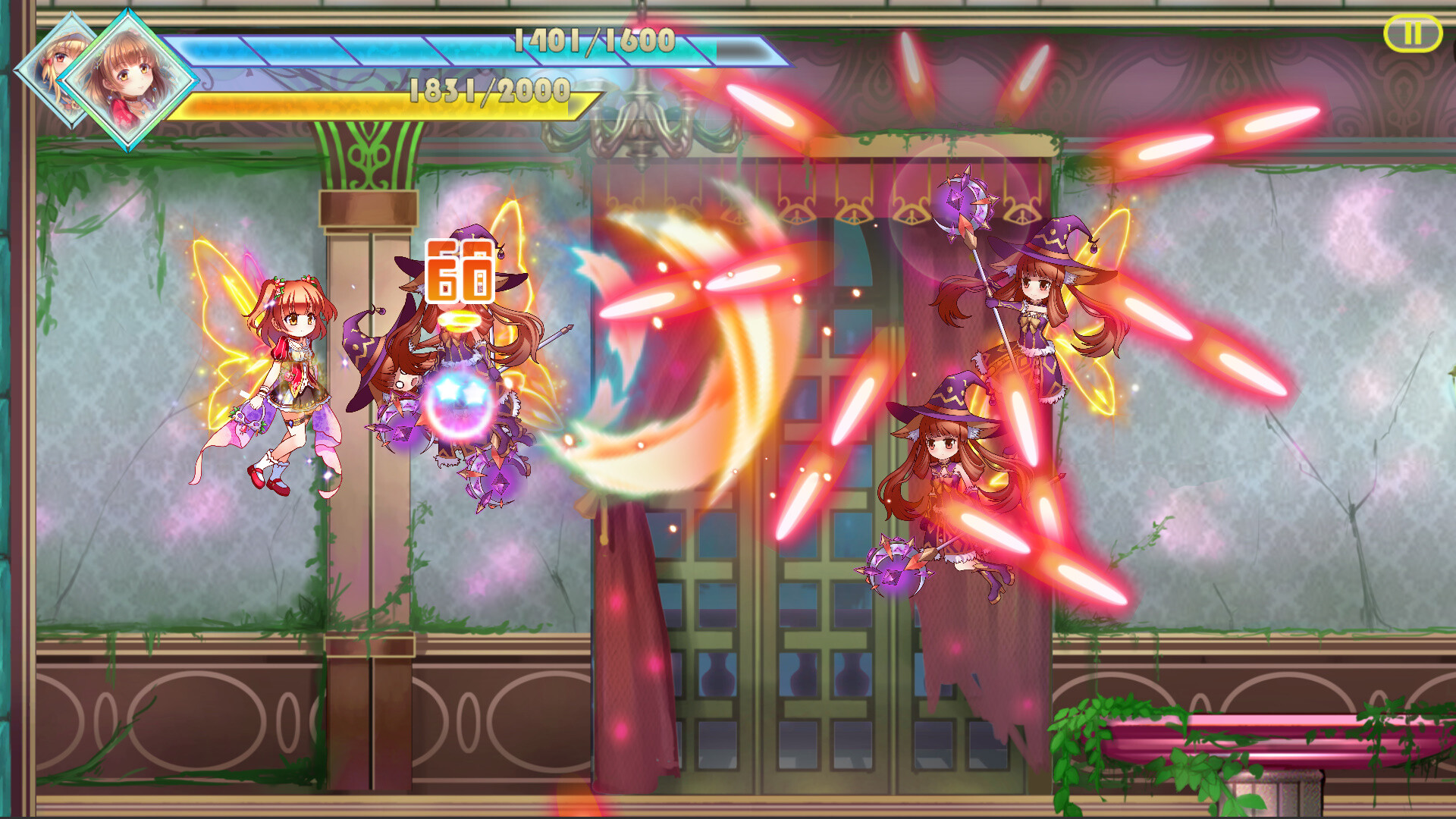 screenshot of 魔法少女★シューティング！！ 4
