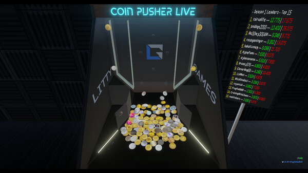 Screenshot z Coin Pusher Live