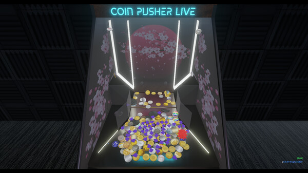 Screenshot z Coin Pusher Live