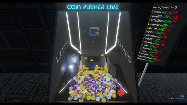 Screenshot z Coin Pusher Live