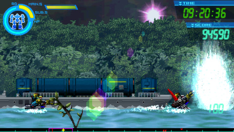 Screenshot z Gunhound EX