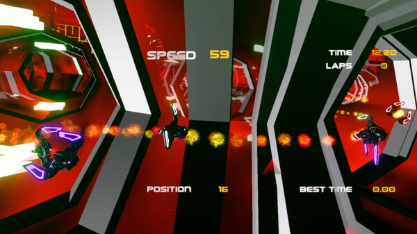 Screenshot z Supa Fly Racing Screenshot z Supa Fly Racing