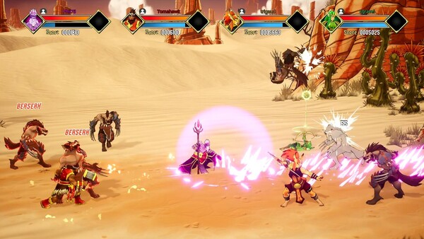 Screenshot z Heroes of Mount Dragon