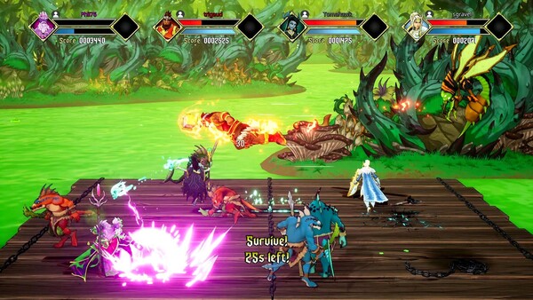 Screenshot z Heroes of Mount Dragon