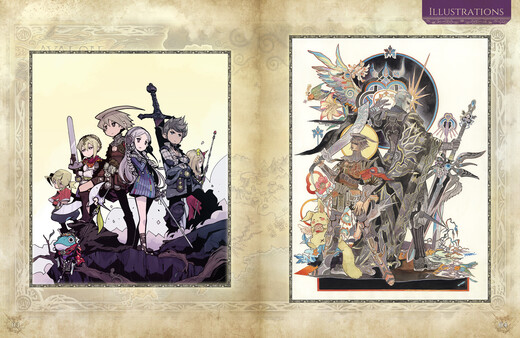 The Legend of Legacy HD Remastered - Art Book