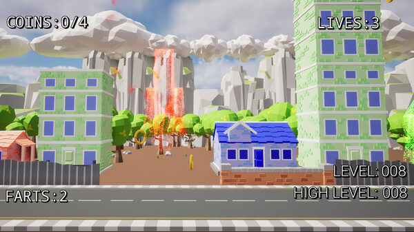 Screenshot z Ragdoll Wreckage: Zombie Farts